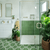 Forest Herringbone Cement Tile